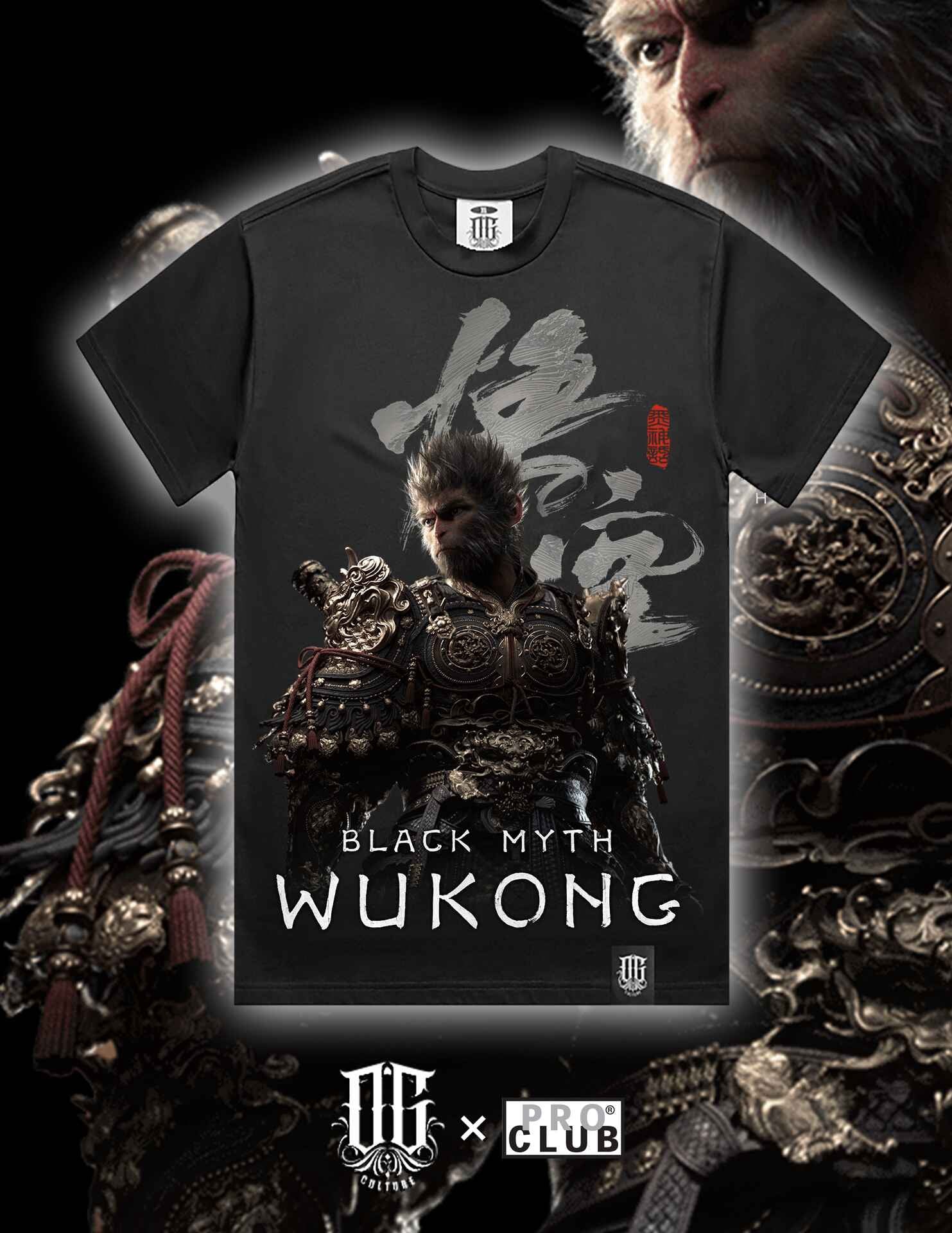 OG Culture X Pro Club Heavyweight Tee - Black Myth: Wukong