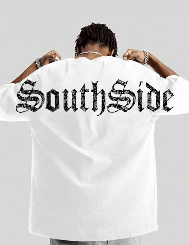 Pro Club Bandana SouthSide Tee - White
