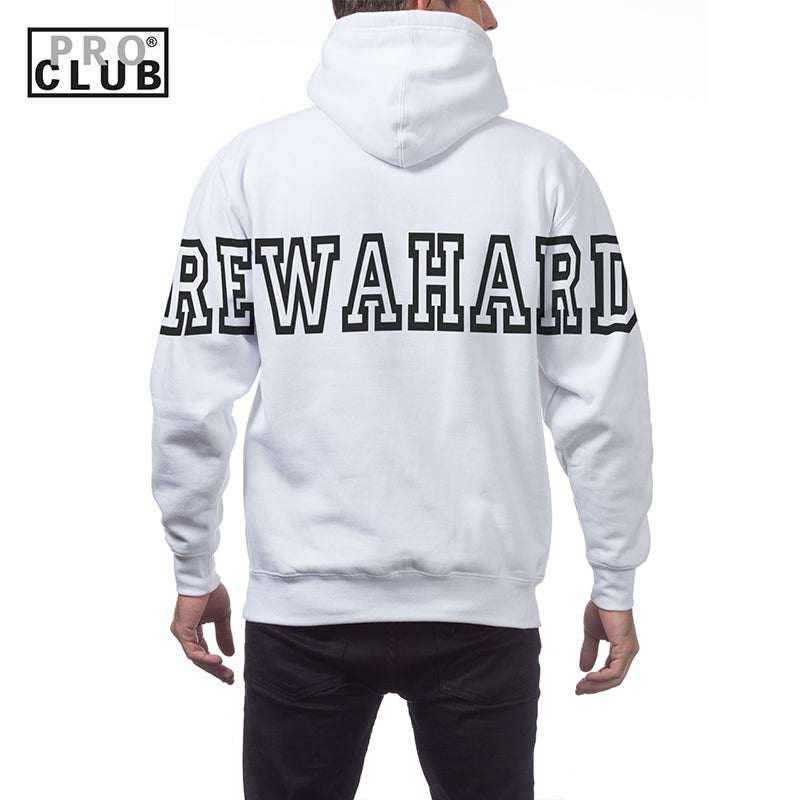 REWAHARD BACK SHOULDER ALL STAR Pro Club Heavyweight Pullover Hoodie (13oz)