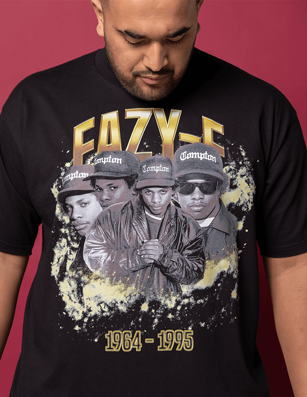 OG Culture X Pro Club Heavyweight Tee - Eazy E Gold