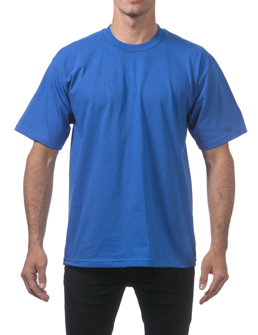 Pro Club Men's Heavyweight Short Sleeve Tee - ROYAL