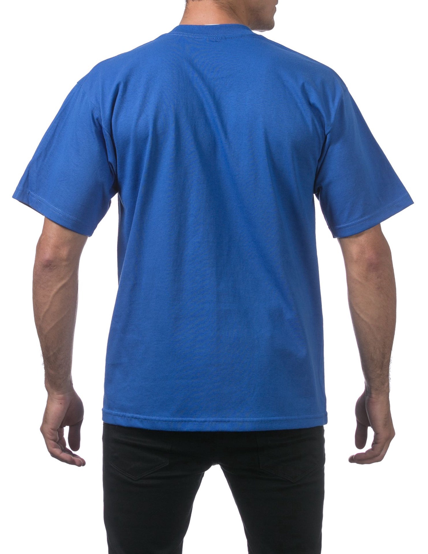 Pro Club Men's Heavyweight Short Sleeve Tee - ROYAL