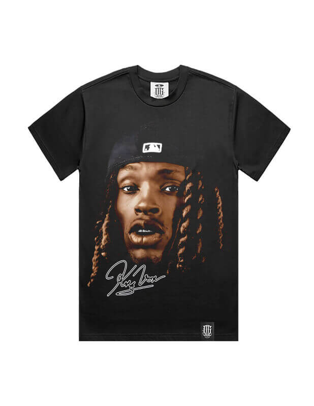 OG Culture X Pro Club Heavyweight Tee - King Von Portrait