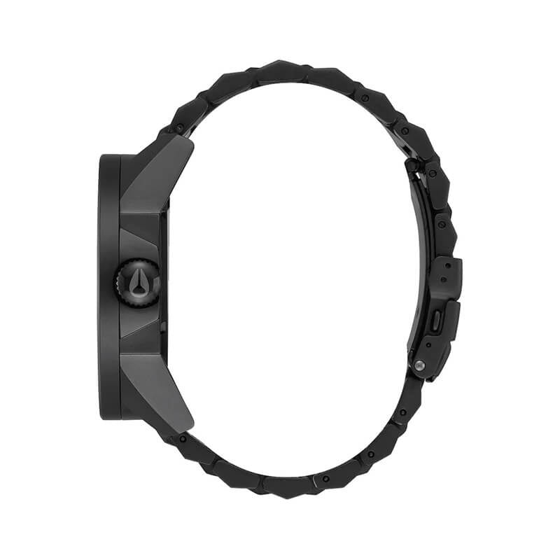 NIXON - 48mm Corporal Stainless Steel Watch - Matte Black/Gold