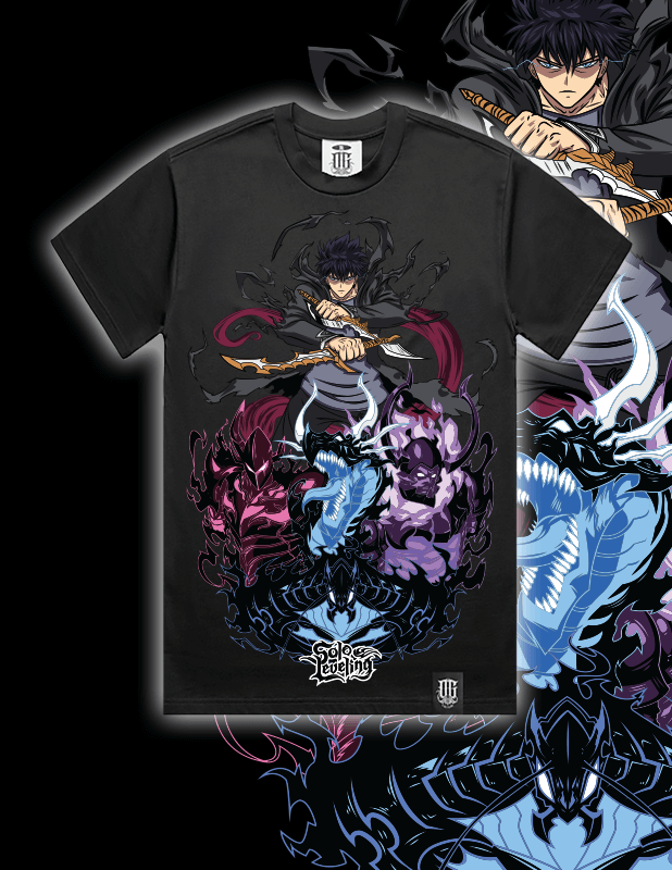 OG Culture X Pro Club Heavyweight Tee - Solo Leveling Art