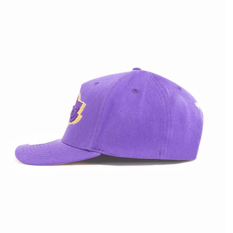 MITCHELL & NESS - L.A LAKERS TRIPLE SLICE CLASSIC SNAPBACK Purple