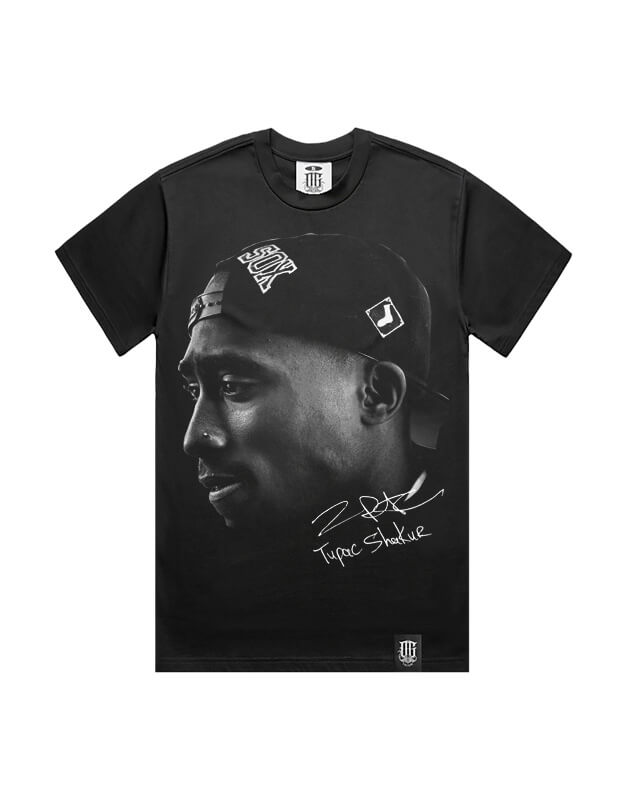 OG Culture X Pro Club Heavyweight Tee - Tupac Vintage Print