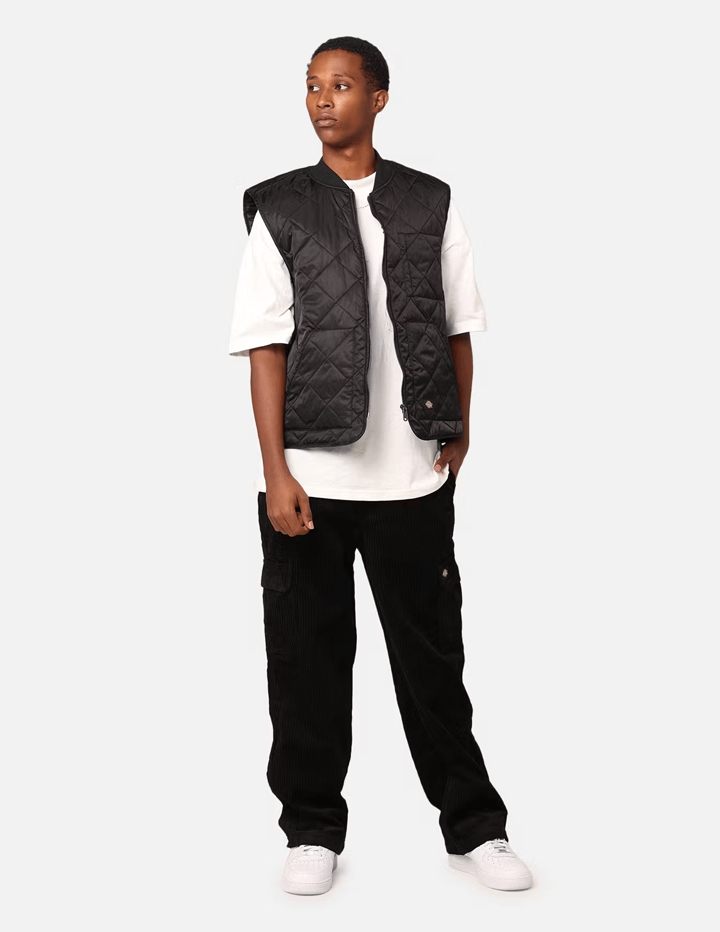 Dickies Vincent Quilted Vest - Black