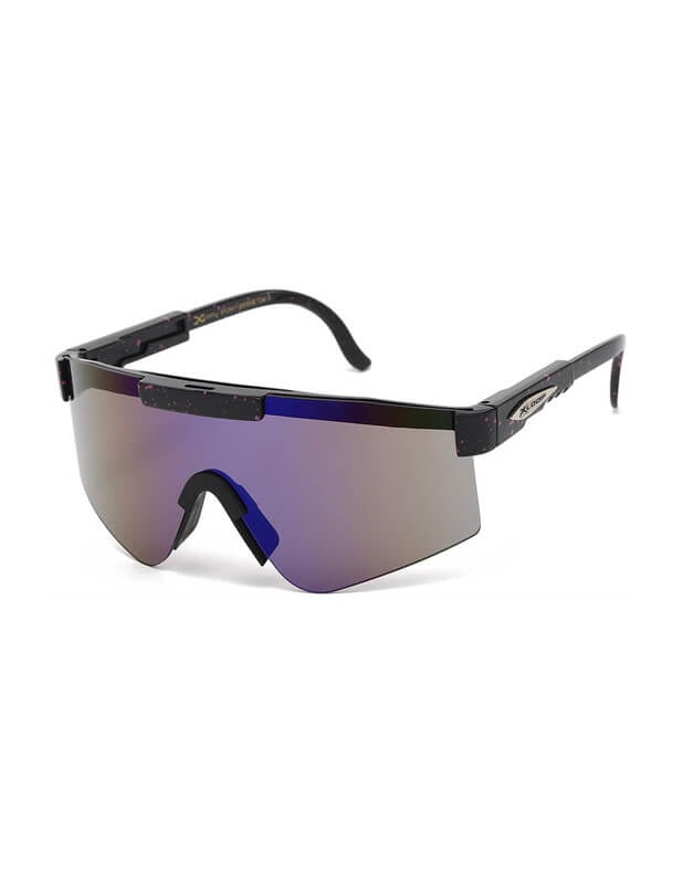 X-Loop Sunglasses - 8X3641 - Reflective Purple Lens