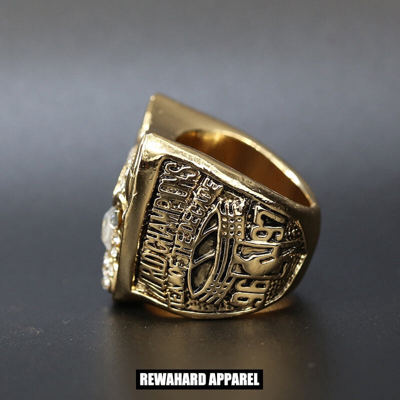 NBA - Gold Bulls championship rings - Jordan