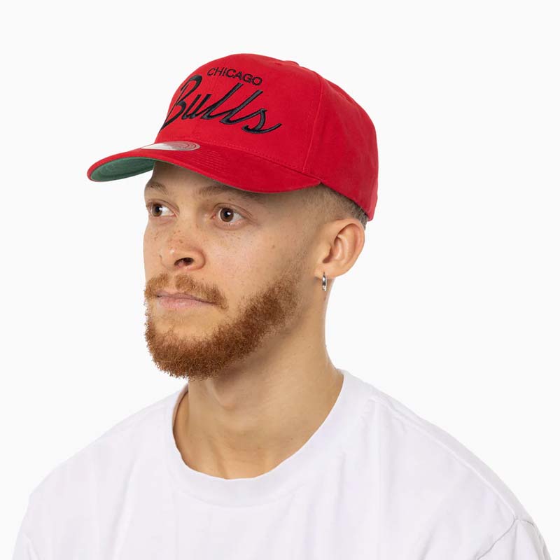 Mitchell & Ness Deadstock Fit Snapback Chicago Bulls Red