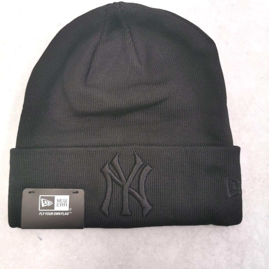 New Era - New York Yankees Knit Beanie - BLACK