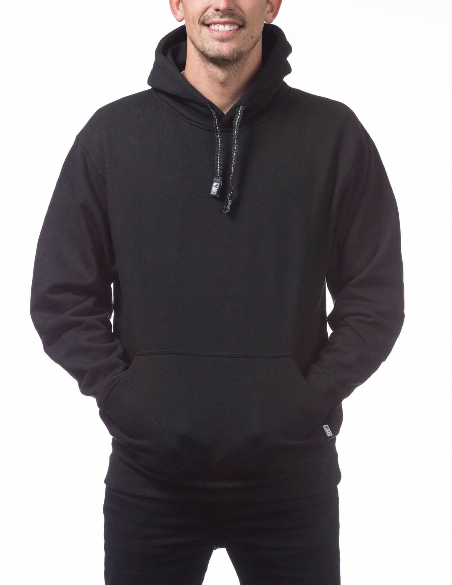 Pro Club Heavyweight Pullover Hoodie (13oz) - BLACK