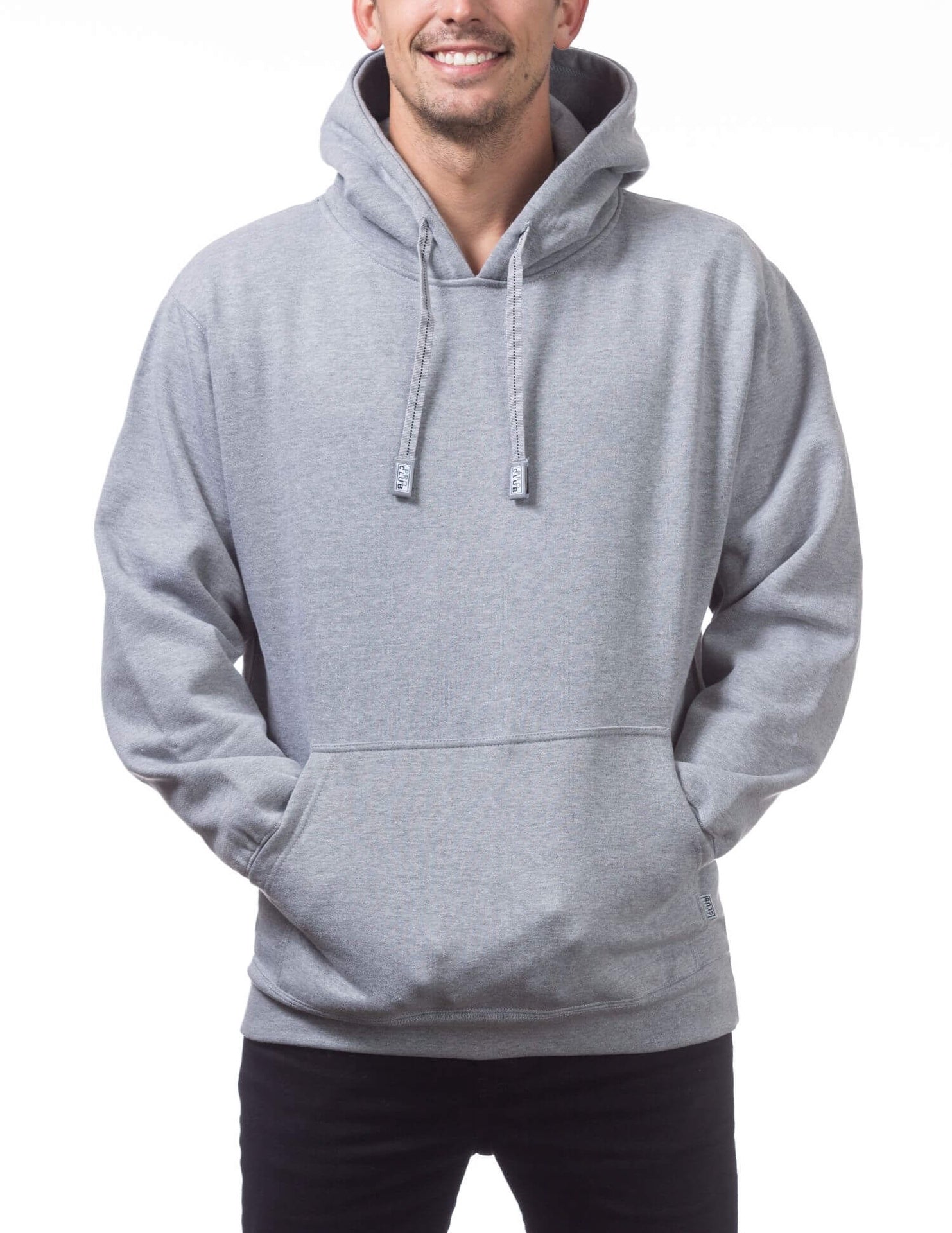 Pro Club Heavyweight Pullover Hoodie (13oz) - GRAY