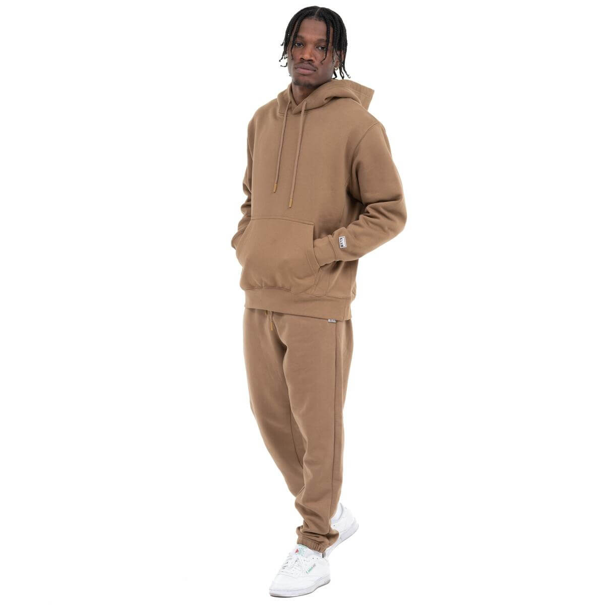 Pro Club Men's Heavyweight Basic Hoodie - Taupe Haze