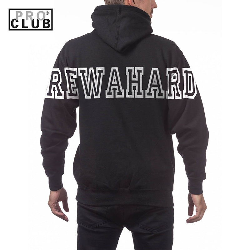 REWAHARD BACK SHOULDER ALL STAR Pro Club Heavyweight Pullover Hoodie (13oz)