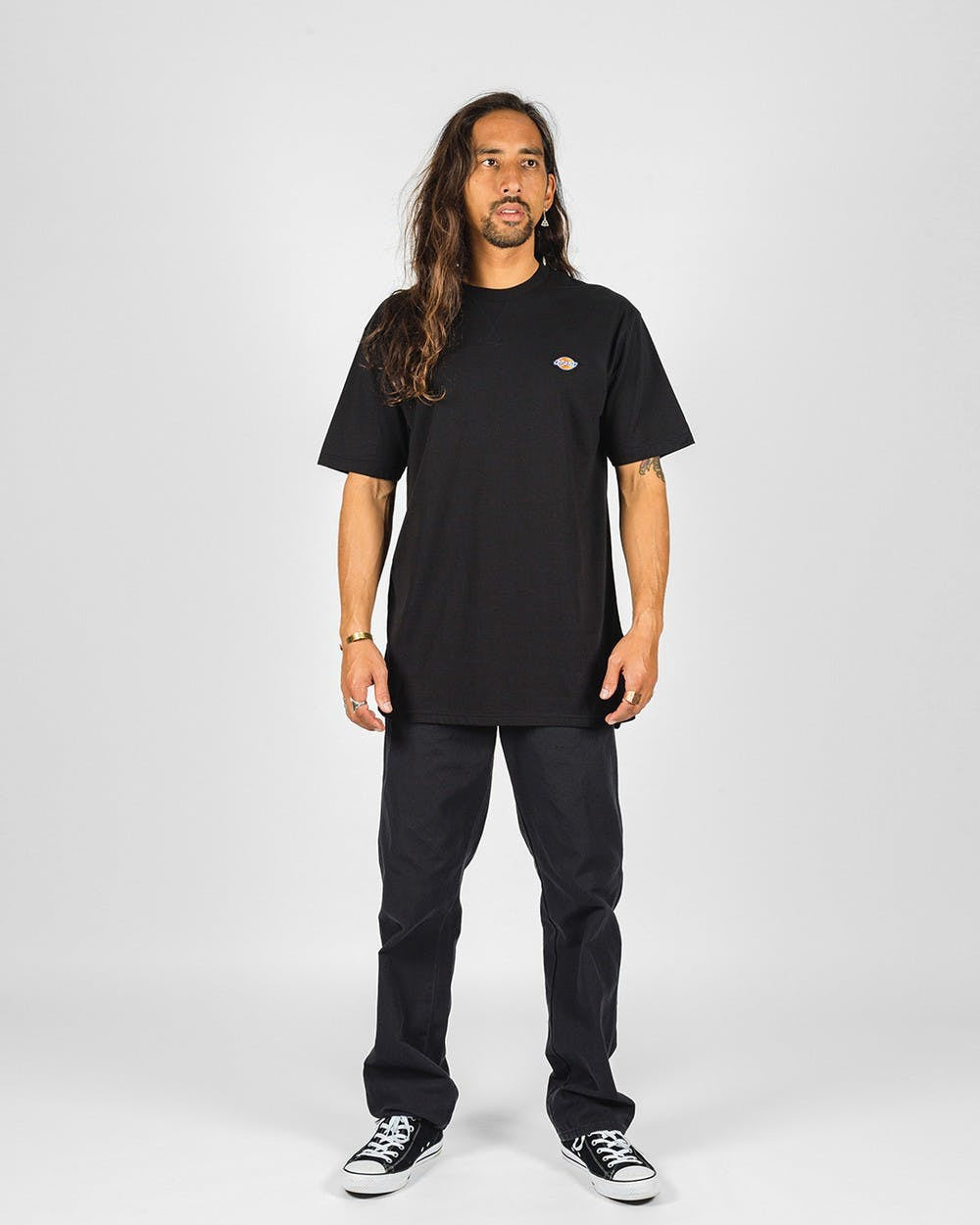 DICKIES H.S ROCKWOOD CLASSIC TEE - BLACK