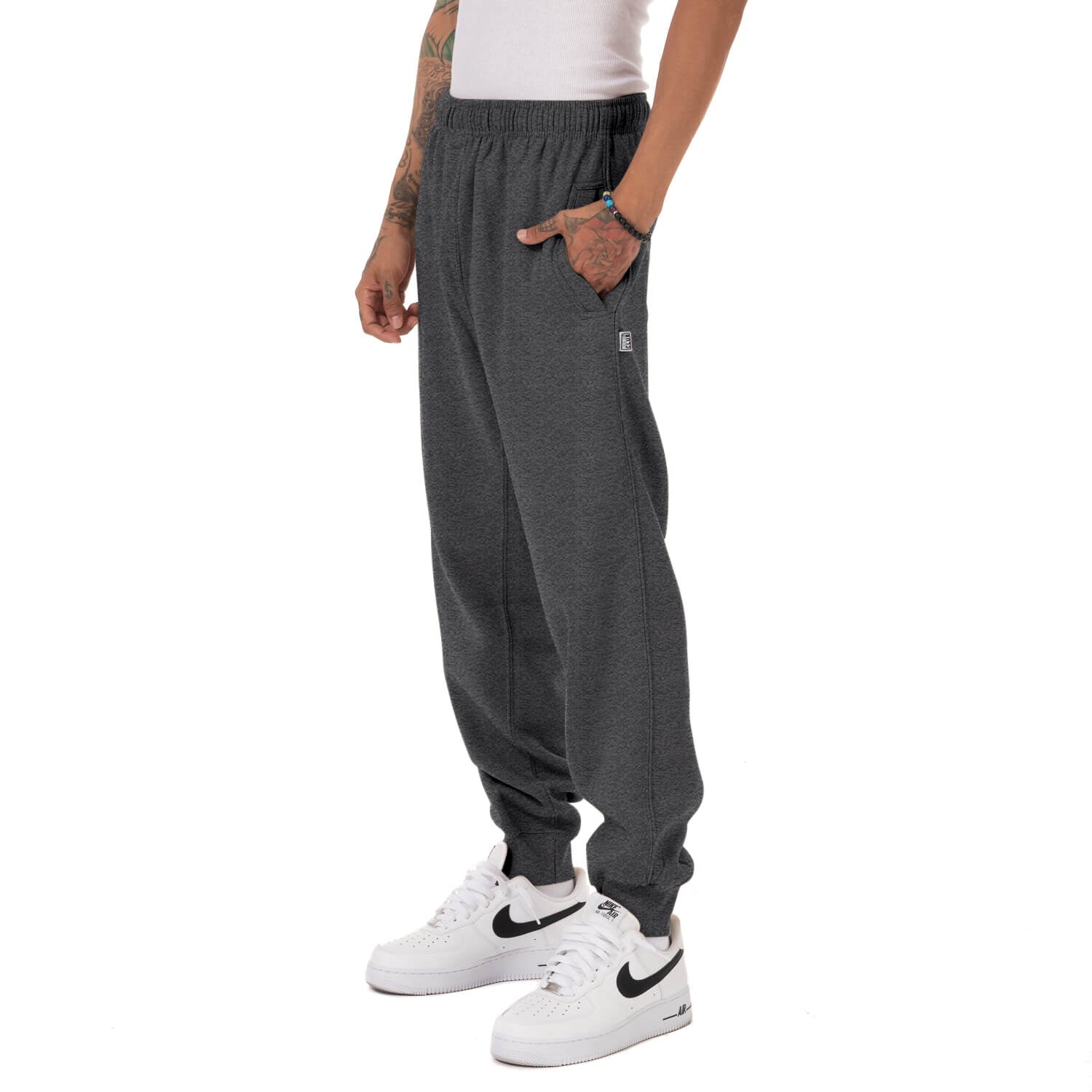 Pro Club Jogger Fleece Long Pants - CHARCOAL