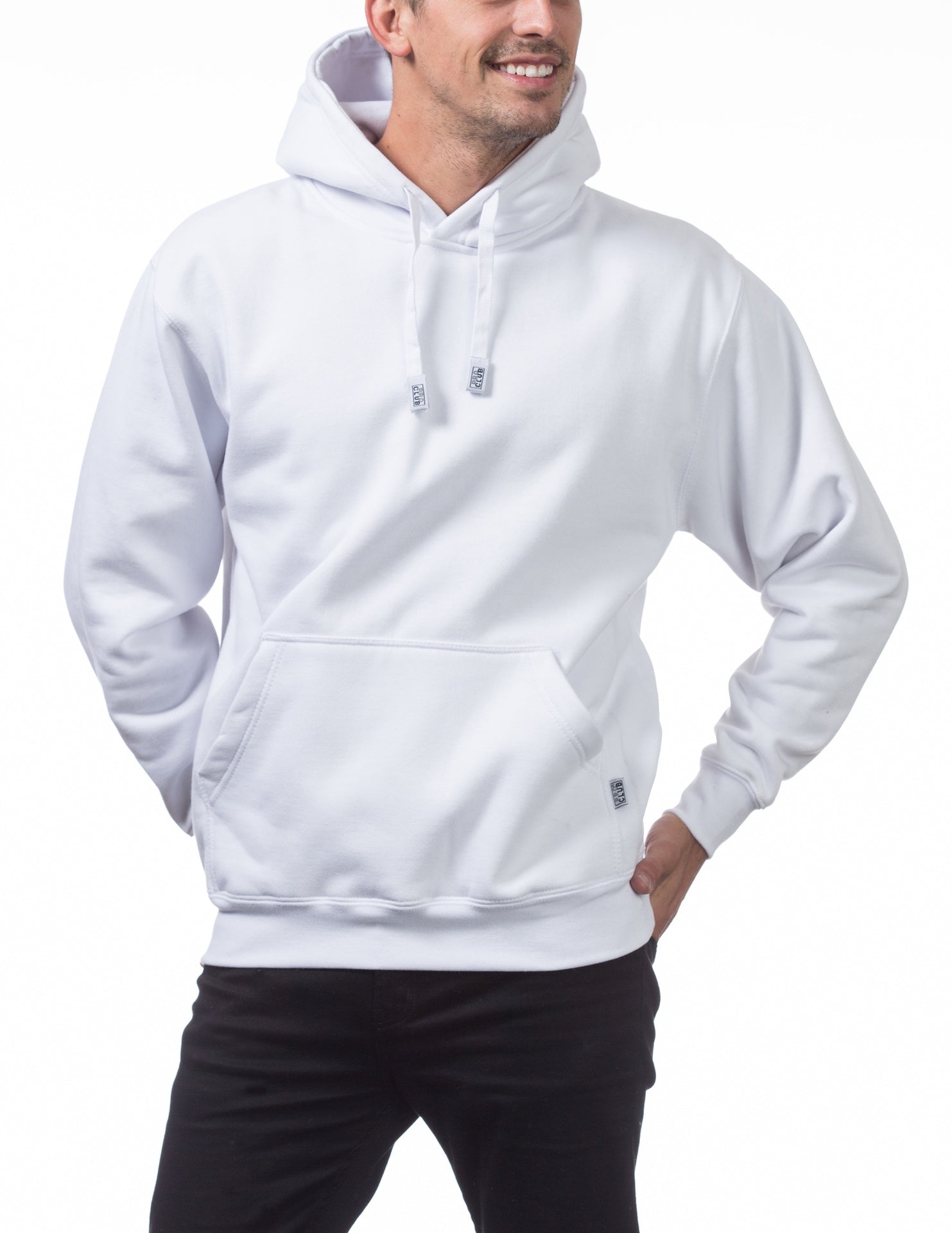 Pro Club Heavyweight Pullover Hoodie (13oz) - WHITE