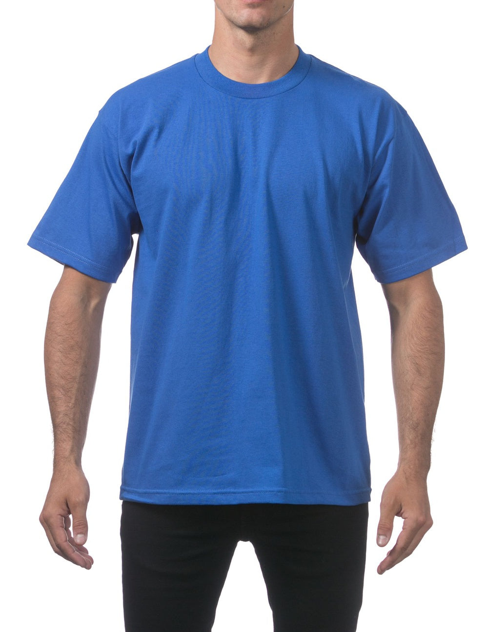 Pro Club Men's Heavyweight Short Sleeve Tee - ROYAL