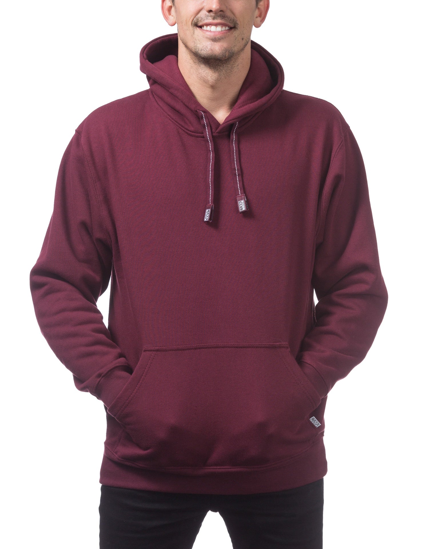 Pro Club Heavyweight Pullover Hoodie (13oz) - MAROON