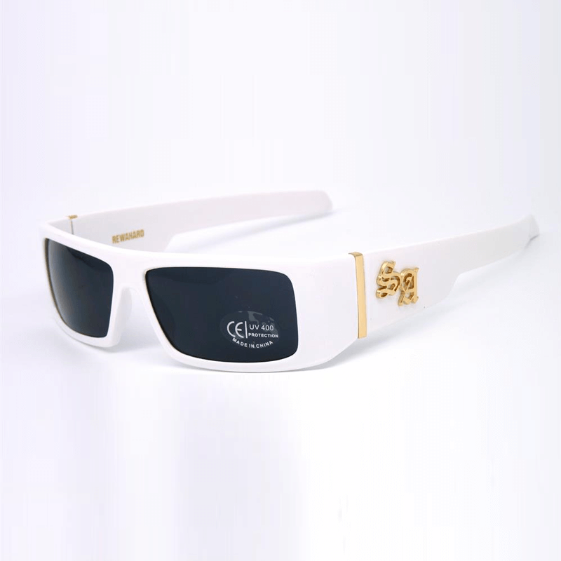 Rewahard - SA SUNGLASSES Super Dark Shade 9058 - WHITE