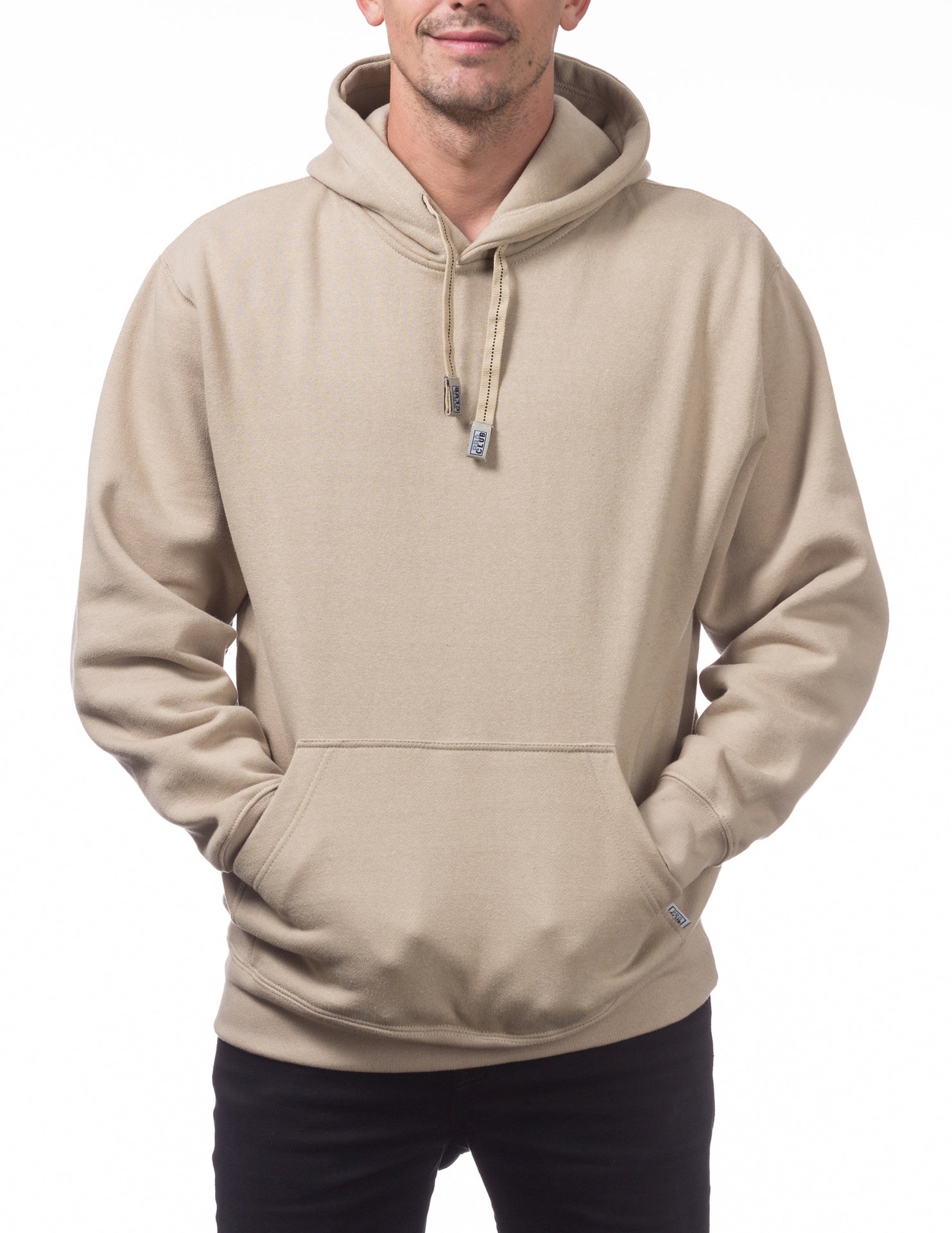 Pro Club Heavyweight Pullover Hoodie (13oz) - KHAKI