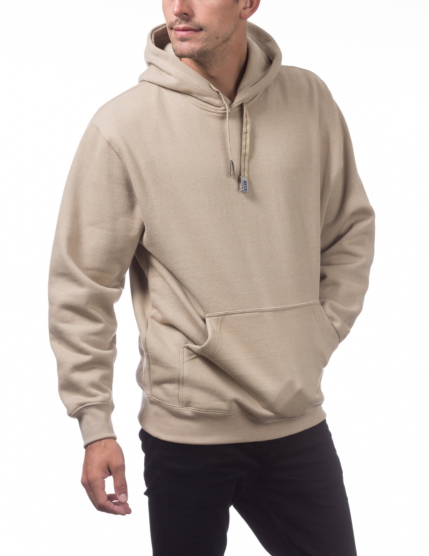 Pro Club Heavyweight Pullover Hoodie (13oz) - KHAKI