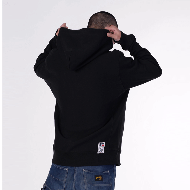 Russell Athletic Redeemer Heavyweight Hoodie - Black