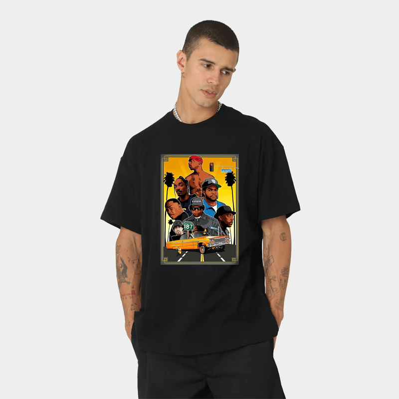 Pro Club Rappers Digital printed Tee