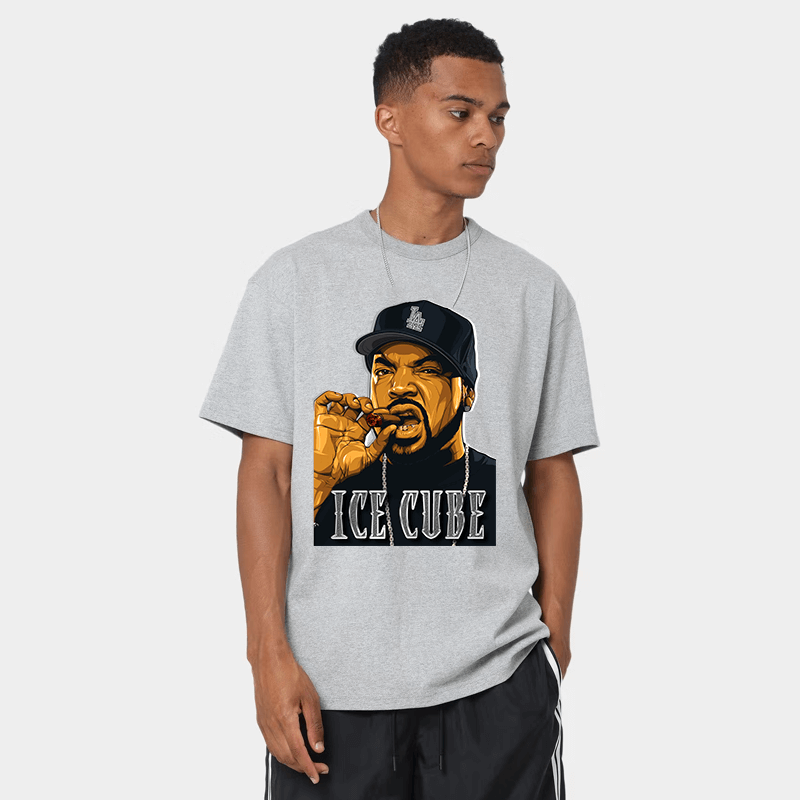 Pro Club ICE CUBE Smoking Digital printed Tee