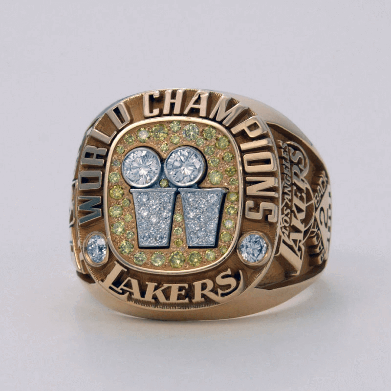 NBA - 2001 Championship Ring - Kobe Bryant