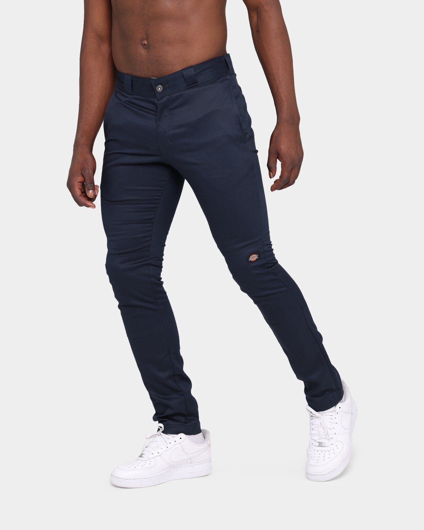 DICKIES - WP811 Skinny Straight Fit Double Knee Work Pant - Navy