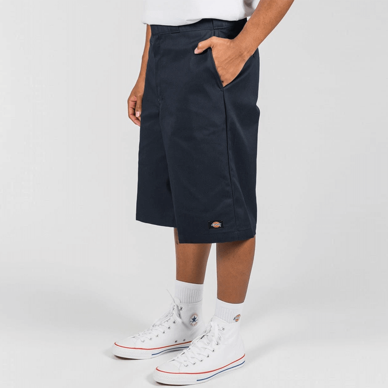 DICKIES - 42283 13 INCH LOOSE FIT MULTI POCKET WORK SHORT - NAVY