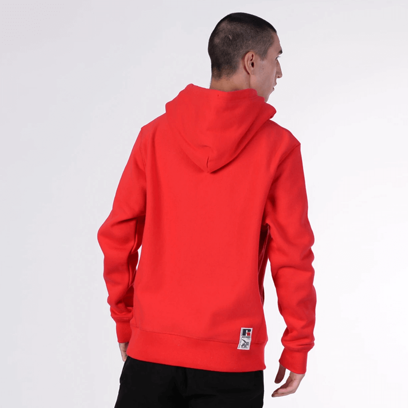 Russell Athletic Redeemer Heavyweight Hoodie - Red