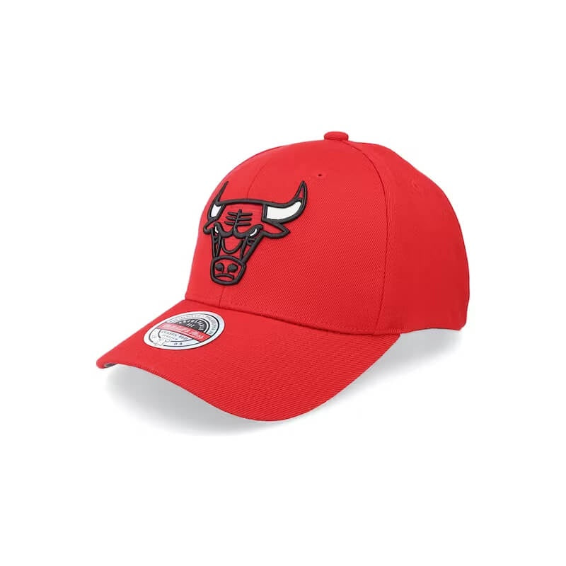 MITCHELL & NESS - Chicago Bulls Team Ground 2.0 Stretch Red Adjustable