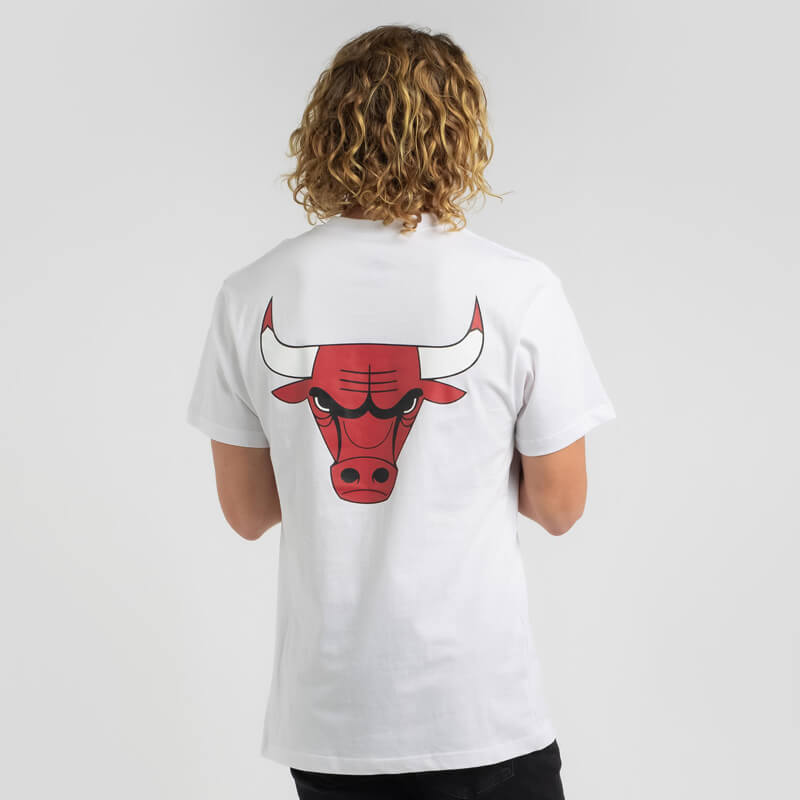 MITCHELL & NESS - Retro Repeat Tee Bulls White