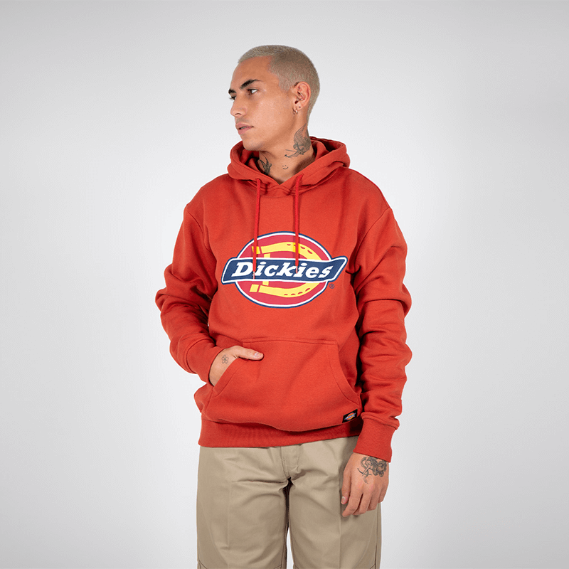 DICKIES2021 – H.S CLASSIC POP OVER HOODY – RUST