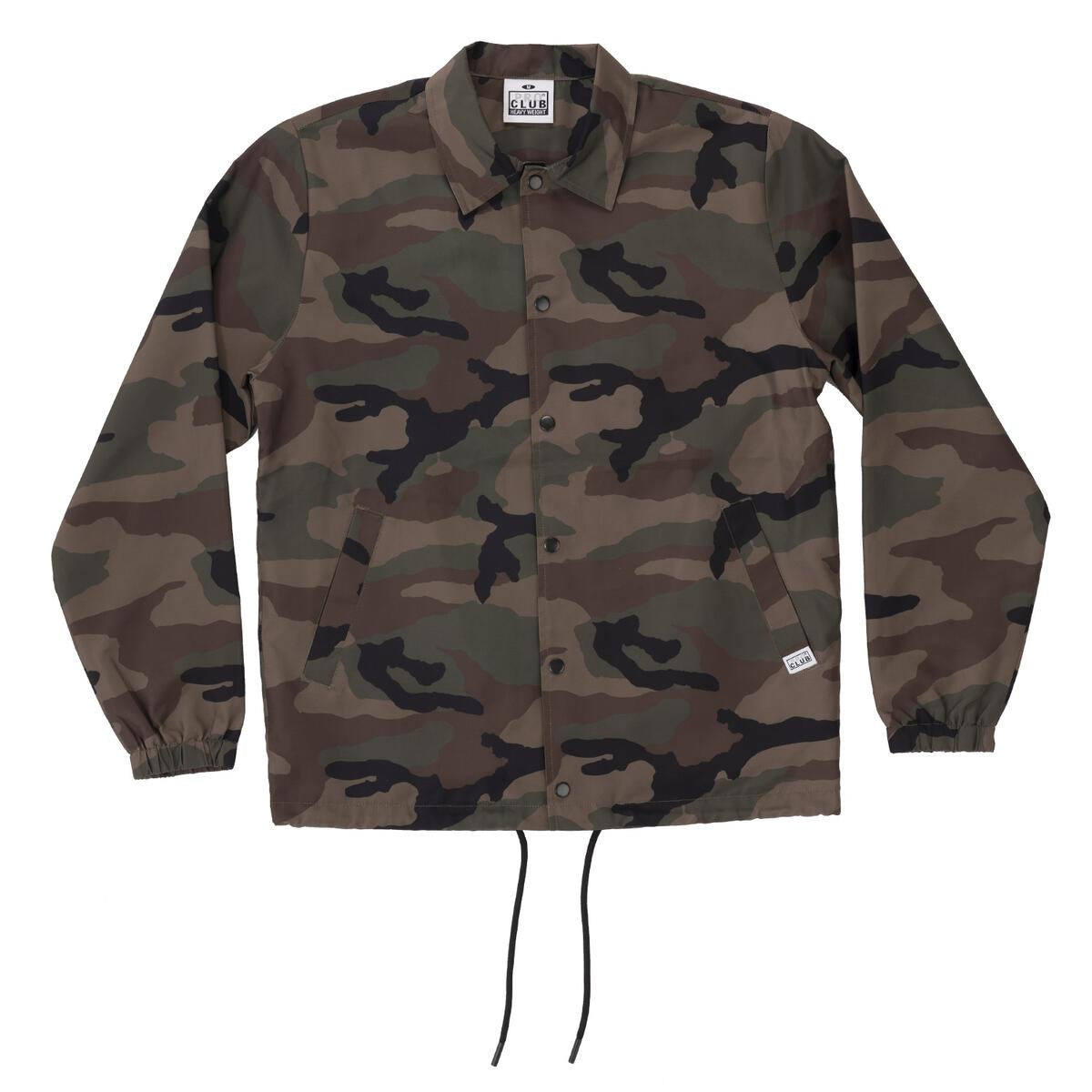 Pro Club Standard Coach Jacket - Green Camo