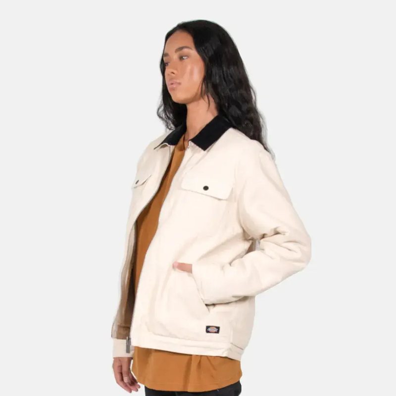 DICKIES ALTON II GARAGE JACKET - BONE