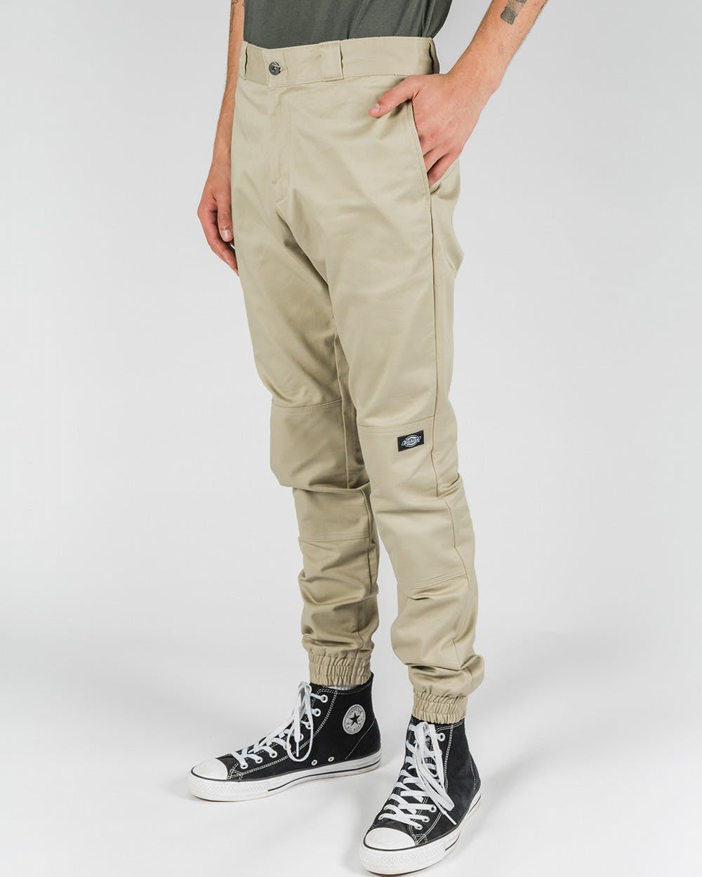 DICKIES - CP918 SLIM TAPERED & CUFFED PANT - Khaki