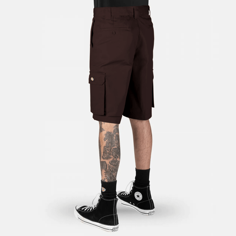 DICKIES - 131 POCKET CARGO SHORT K4130801 - DARK BROWN