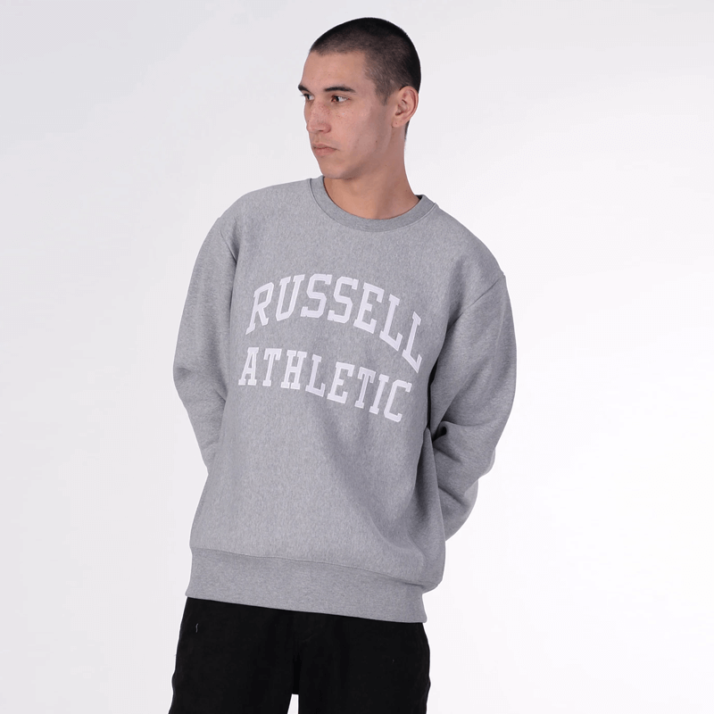 Russell athletic grey sweatshirt sales