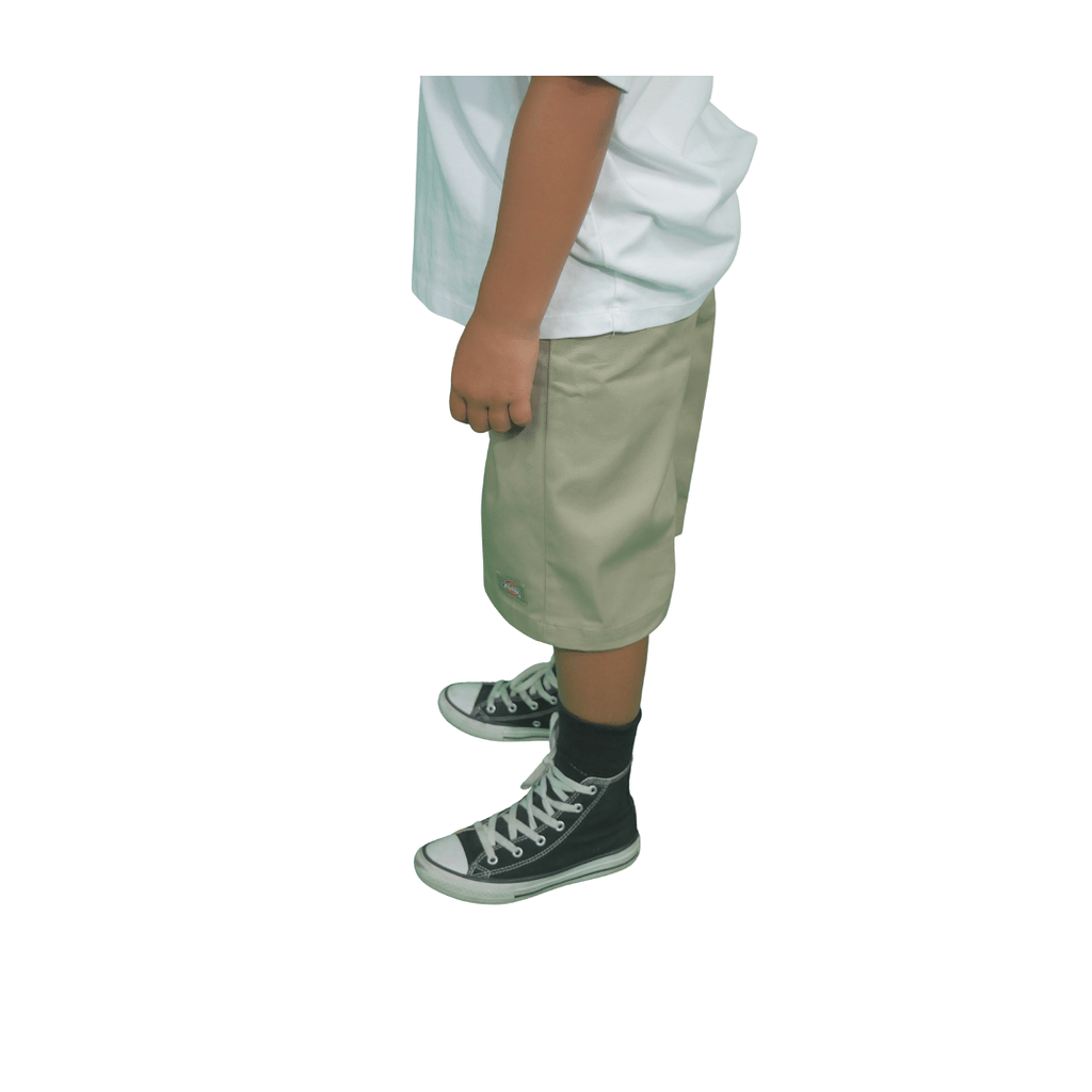 DICKIES - YOUTH 38224 BOYS` ORIGINAL FIT RELAXED SHORTS - KHAKI