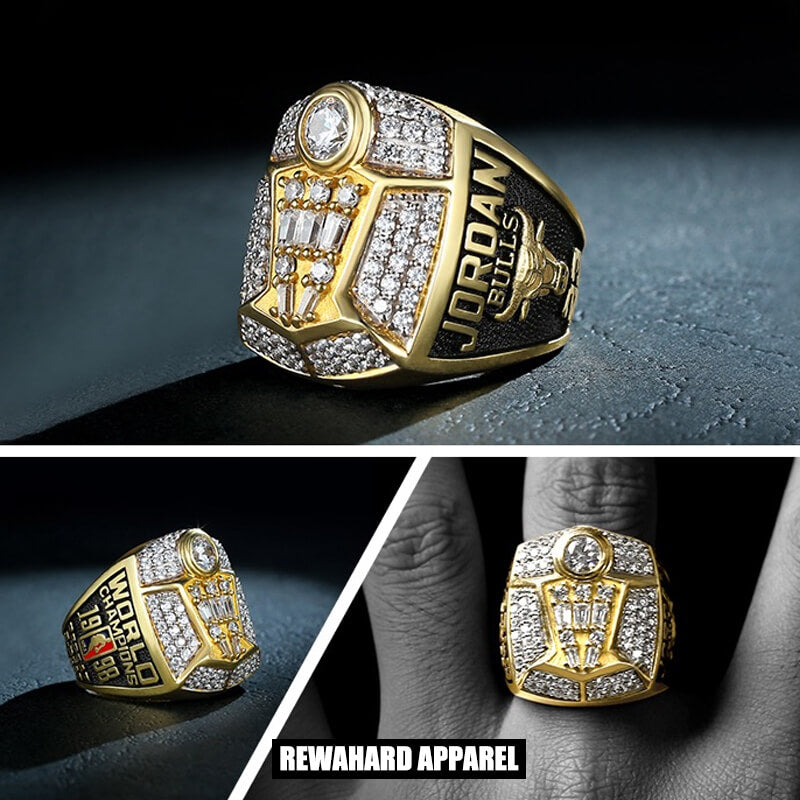 NAB 1998 Bulls World Series Champions Players Ring