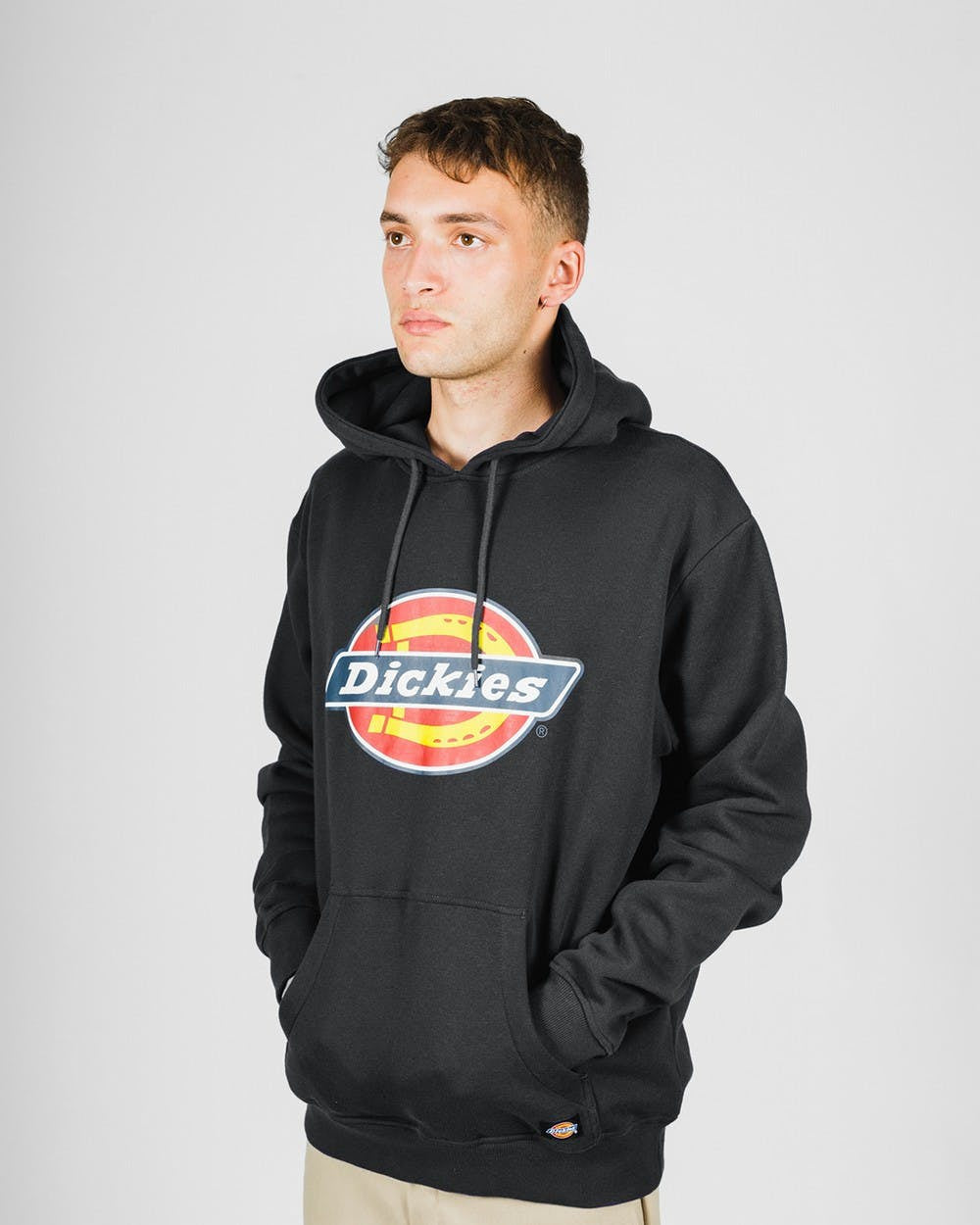 DICKIES – H.S CLASSIC POP OVER HOODY – Black