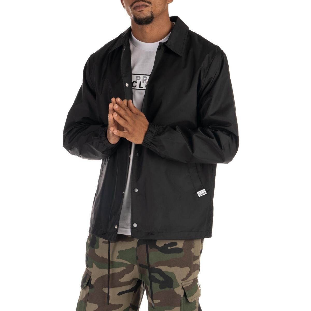 Pro Club Standard Coach Jacket - Black