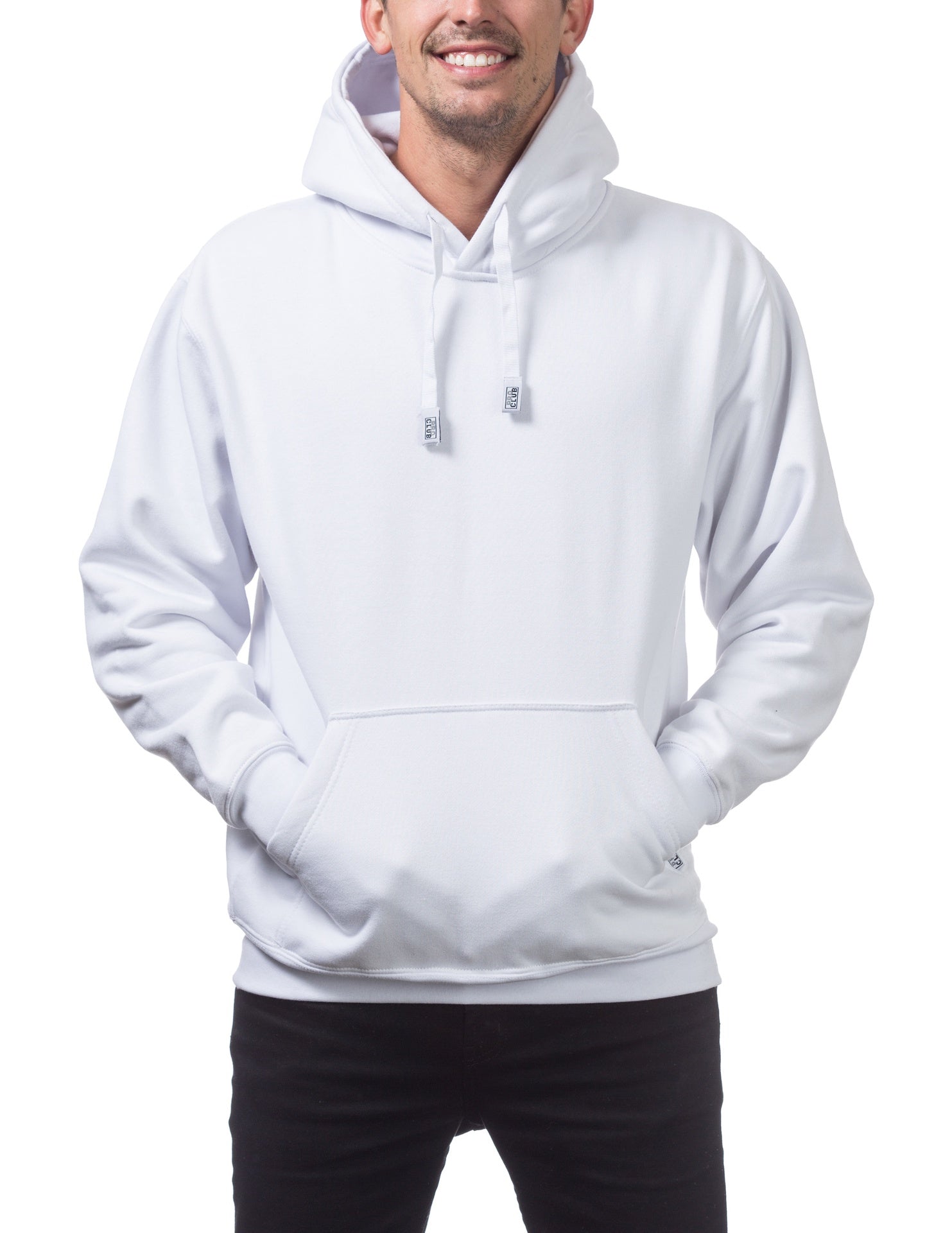 Pro Club Heavyweight Pullover Hoodie (13oz) - WHITE