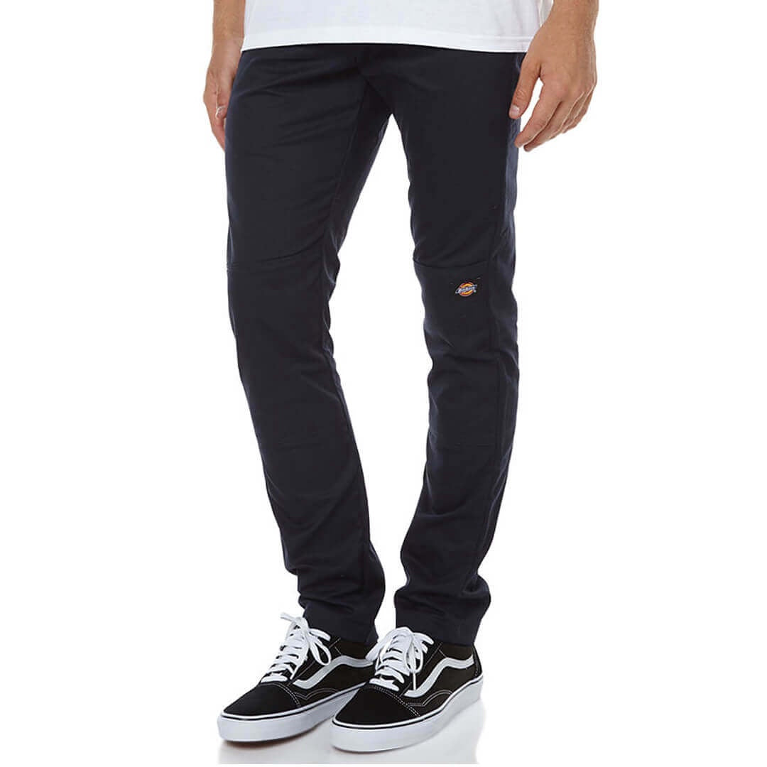 DICKIES - WP811 Skinny Straight Fit Double Knee Work Pant - Navy