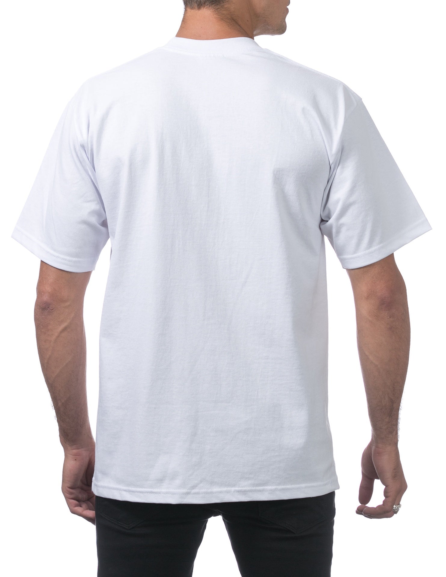 Pro Club Men's Heavyweight Short Sleeve Tee - WHITE